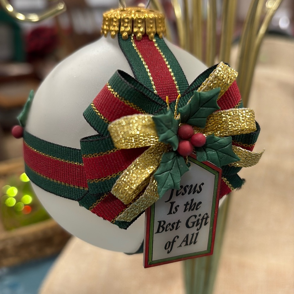 Vintage C&B Every Krebs Christmas Ornament, Collector's Series, Signed Numbered